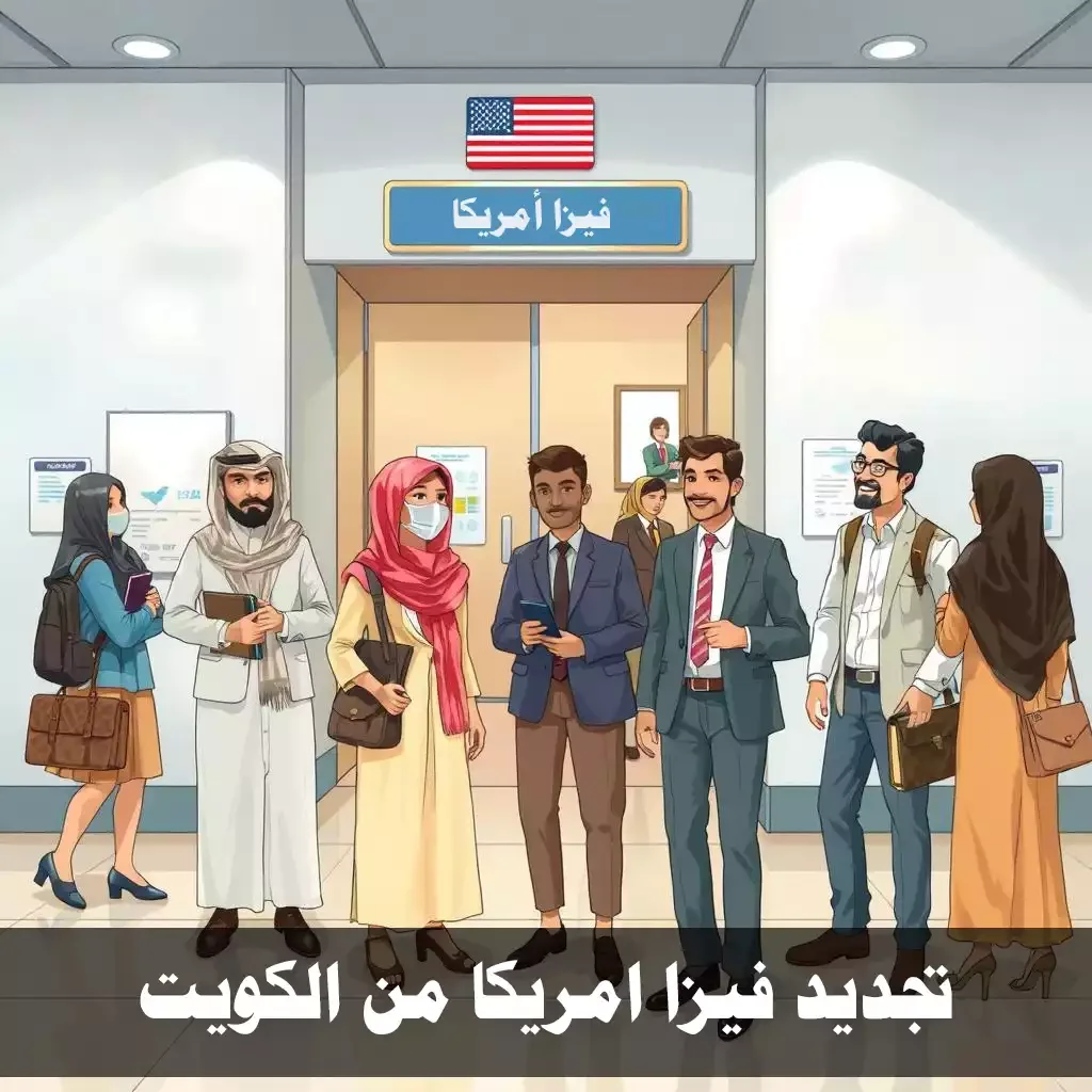 تجديد فيزا امريكا من الكويت تجديد فيزا امريكا من الكويت